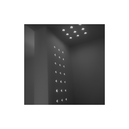 Brick In The Wall Button 2X2 Surface LED wandlamp-4