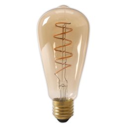 Calex LED Full Glass | fex filament rustiek lamp | 240 V | 3,8 watt | 250 lumen | E27 | ST64 | gold