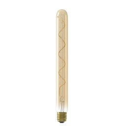 Calex LED Full Glass Flex Filament Tubelar-Type Lamp 240V 3,8W E27 T32x300, 250lm, Gold 2100K