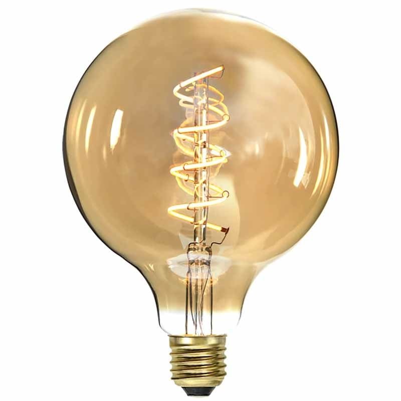 Highlight Lamp LED G125 4W 180LM 2200K Dimbaar Amber