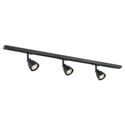 Home sweet home Aka 1 fase moderne railverlichting Track light set 3L - zwart