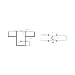 Integratech Streetlight adapter S105/R2x60mm-2