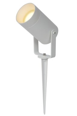 Lucide TAYLOR - Tuinspot - Ø 10 cm - 1xGU10 - IP65 - Wit