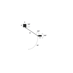 LUMINA DAPHINE PARETE CM. 35 LED Wandlamp Outlet-8