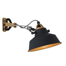 Mexlite Wandlamp nove zwart