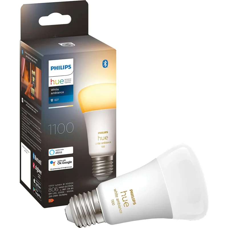 Philips HUE Lichtbron E27 1100 Lumen White Ambiance