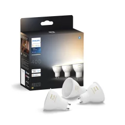 Philips HUE Lichtbron GU10 400 Lumen White Ambiance 3 pack