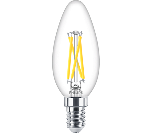 Philips LED E14 kaars 25-2.5 Watt Philips warmglow filament DIM