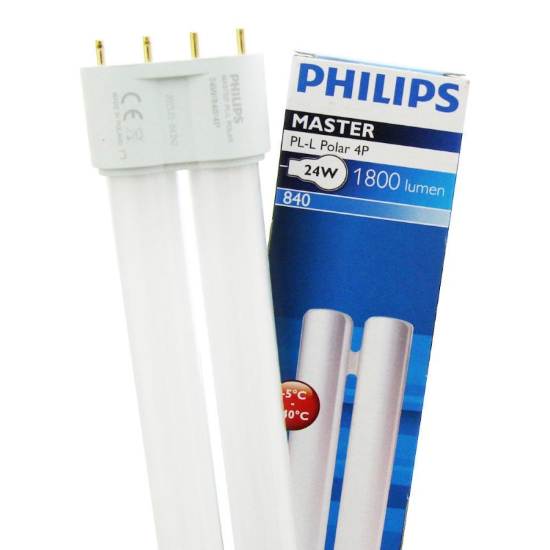 Philips MASTER PL-L Polar 24W - 840 Koel Wit | 4 Pin