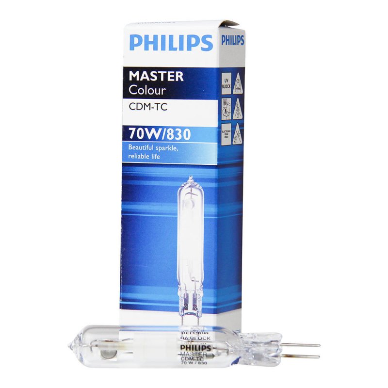 Philips MASTERColour G8.5 CDM-TC 70W - 830 Warm Wit