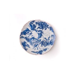 Seletti Diesel Classics On Acid Blue chinoiserie bord