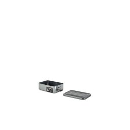 SELETTI DIESEL-SURVIVAL BOXING SYSTEM Aluminium box 17 x 11,6 cm met deksel - Diesel-Bento-2