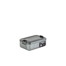 SELETTI DIESEL-SURVIVAL BOXING SYSTEM Aluminium box 17 x 11,6 cm met deksel - Diesel-Bento-3