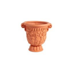 SELETTI MAGNA GRAECIA 2.0 Vaas 32 x 27 cm Terracotta - Goblet Mythic