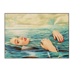 SELETTI Toiletpaper Tapijt - Sea Girl