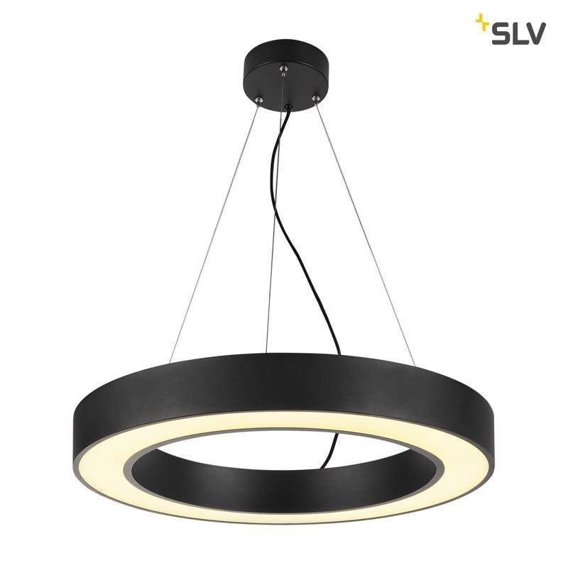 SLV Medo Ring 60 ZWART hanglamp