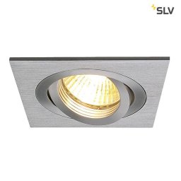 SLV New Tria 1 GU10 230V ALU inbouwspot