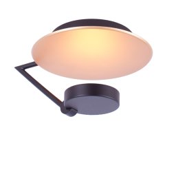 Stijlvolle plafondlamp Goldy | 1 lichts | zwart / goud | metaal |Ø 25 cm | Inclusief 9 Watt led |