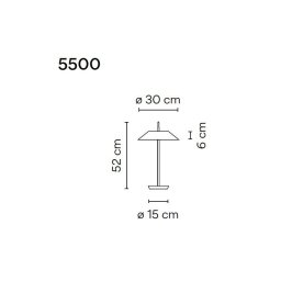 Vibia Mayfair 52 A - 5500 tafellamp-8