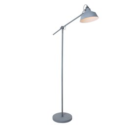 Vloerlamp Nové | 1 lichts | 172 cm | grijs / wit | metaal | staande lamp | woonkamer lamp | sfeervol