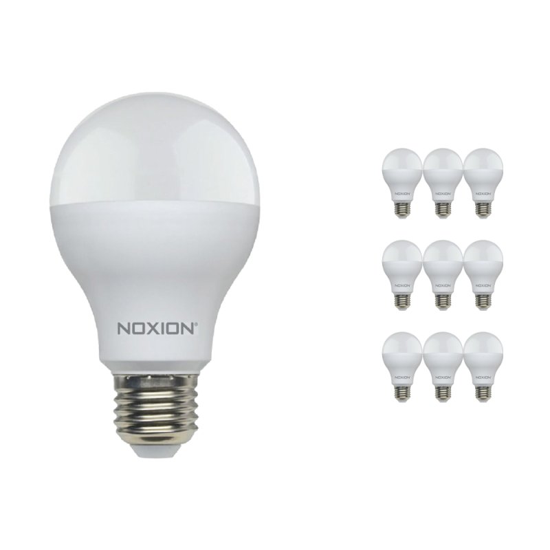 Voordeelpak 10x Noxion Lucent Classic LED E27 Peer Mat 14W 1521lm - 830 Warm Wit | Vervangt 100W